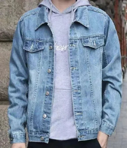 American Vintage Men's Denim Jacket - Pantagonia