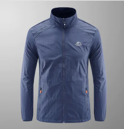 Men's Waterproof Windbreaker Jacket (Single Piece)