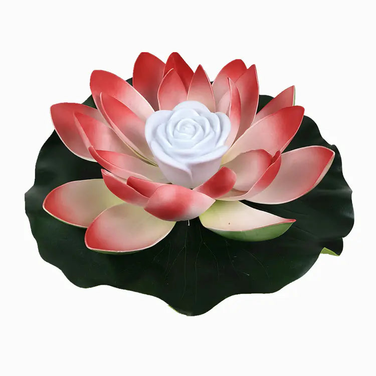 LED Lotus Flower Lamp for Water Decoration with Battery