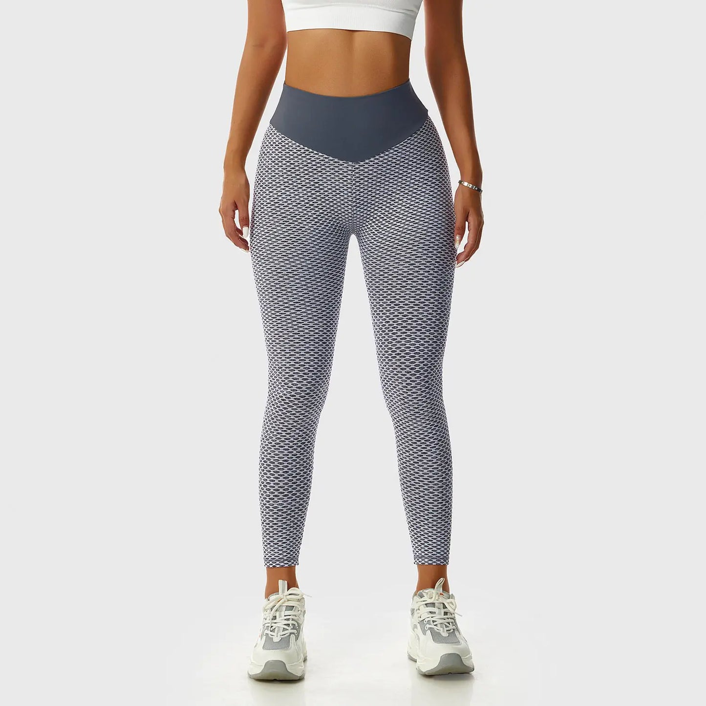 High-Waisted Women's Tight Fitness Exercise Pants