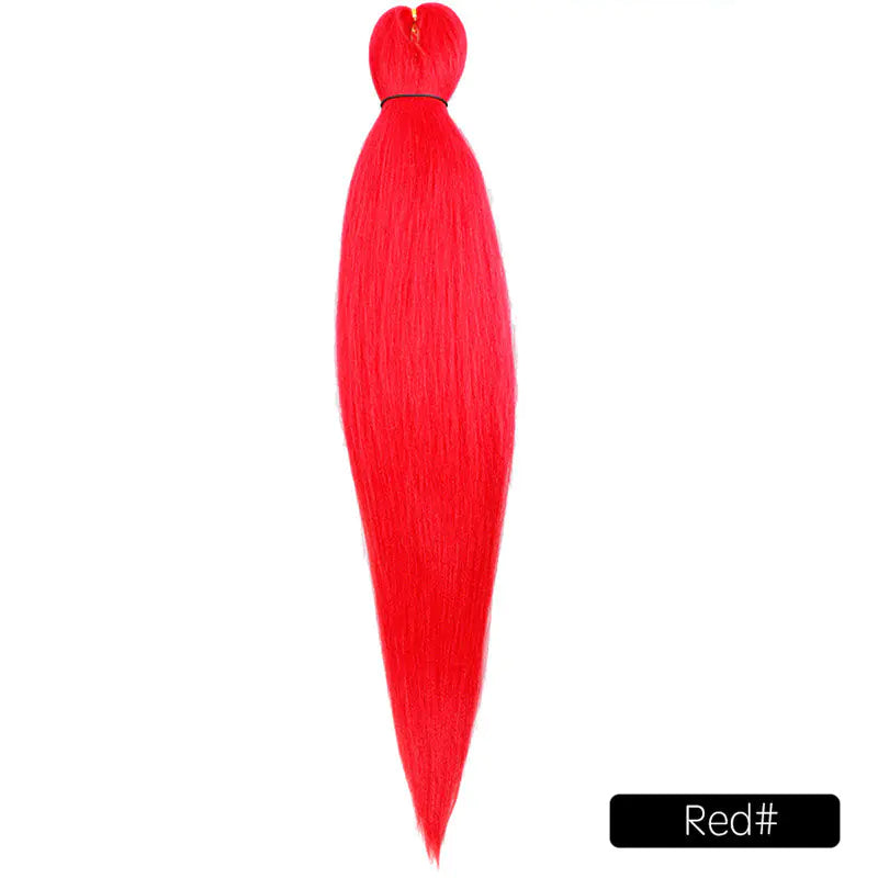 EZ Colorful Braided African Synthetic Hair Wig 26"