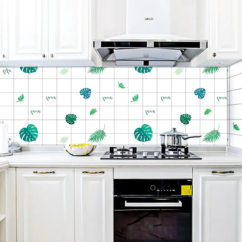 Self-Adhesive Waterproof Kitchen Oil-Resistant Stickers