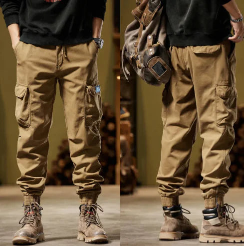 Casual Retro Cargo Pants for Men and Women (One Piece)