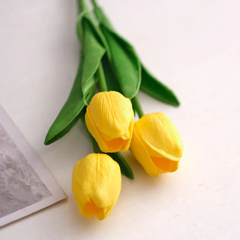 Home Decor Faux Flower Vase for Table Decoration