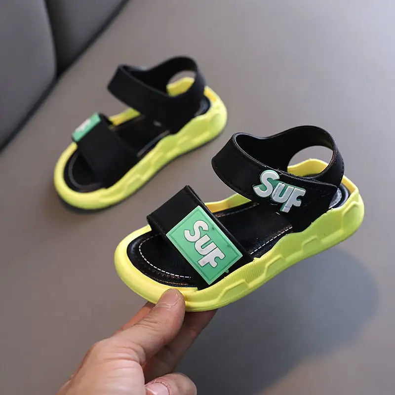 Boys Soft Sole Beach Sandals for Babies