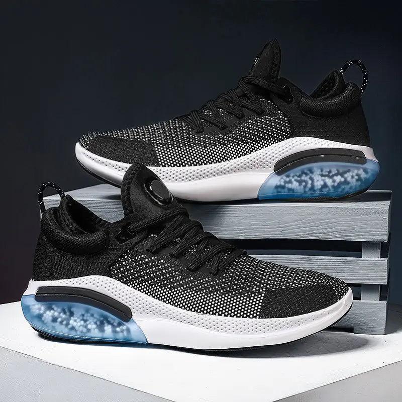 Men's Breathable Sports Shoes, Plus Size Running Sneakers