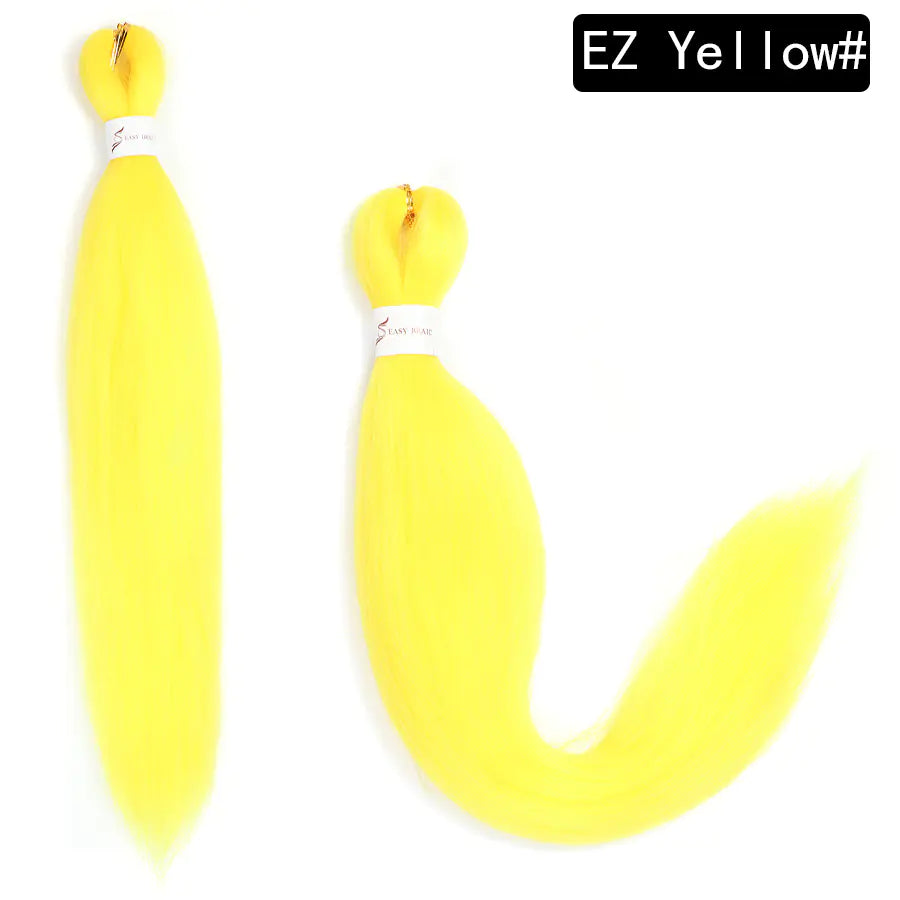 EZ Colorful Braided African Synthetic Hair Wig 26"