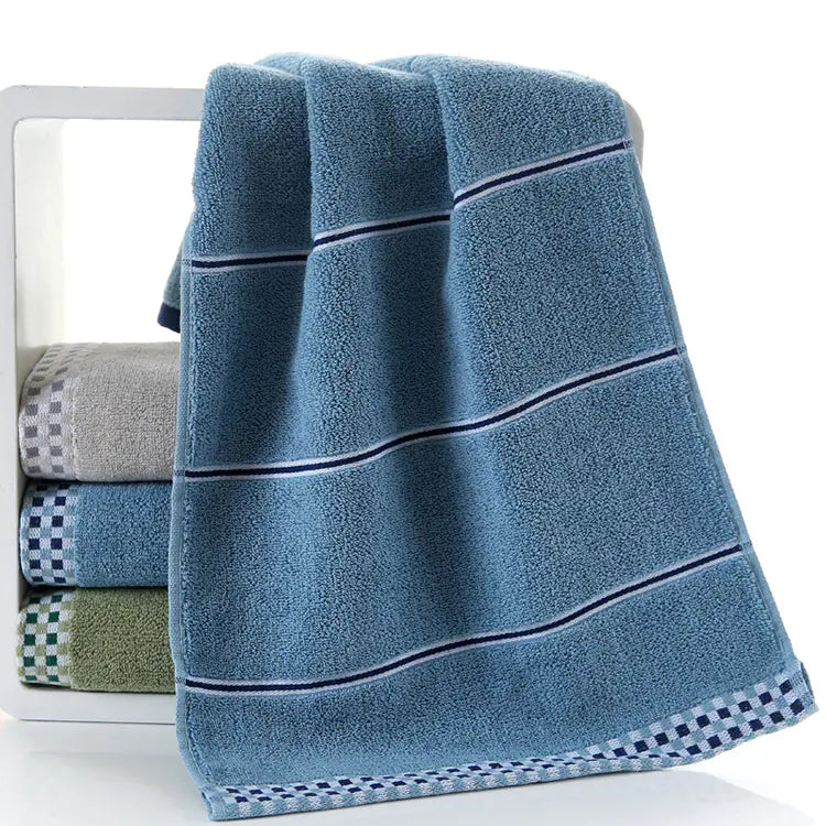 Soft Cotton Face Towel with Embroidery for Adults