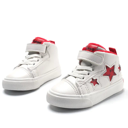 Warm Cotton Sneakers for Toddlers - Star Design