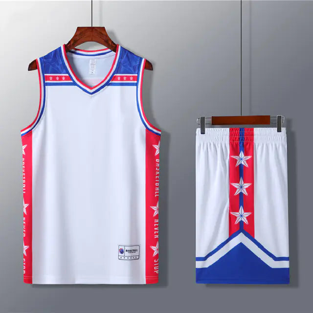 Breathable Sleeveless Basketball Clothing Set for All