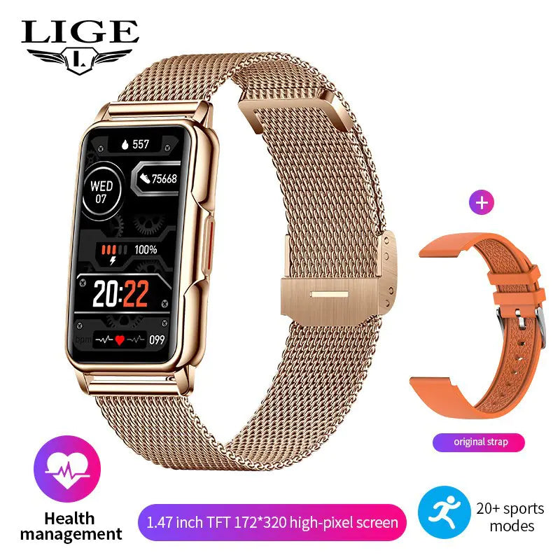 LIGE Smart Sports Watch with Multi-Function Features