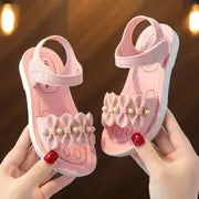 Girls Waterproof Princess Sandals - Comfy & Stylish