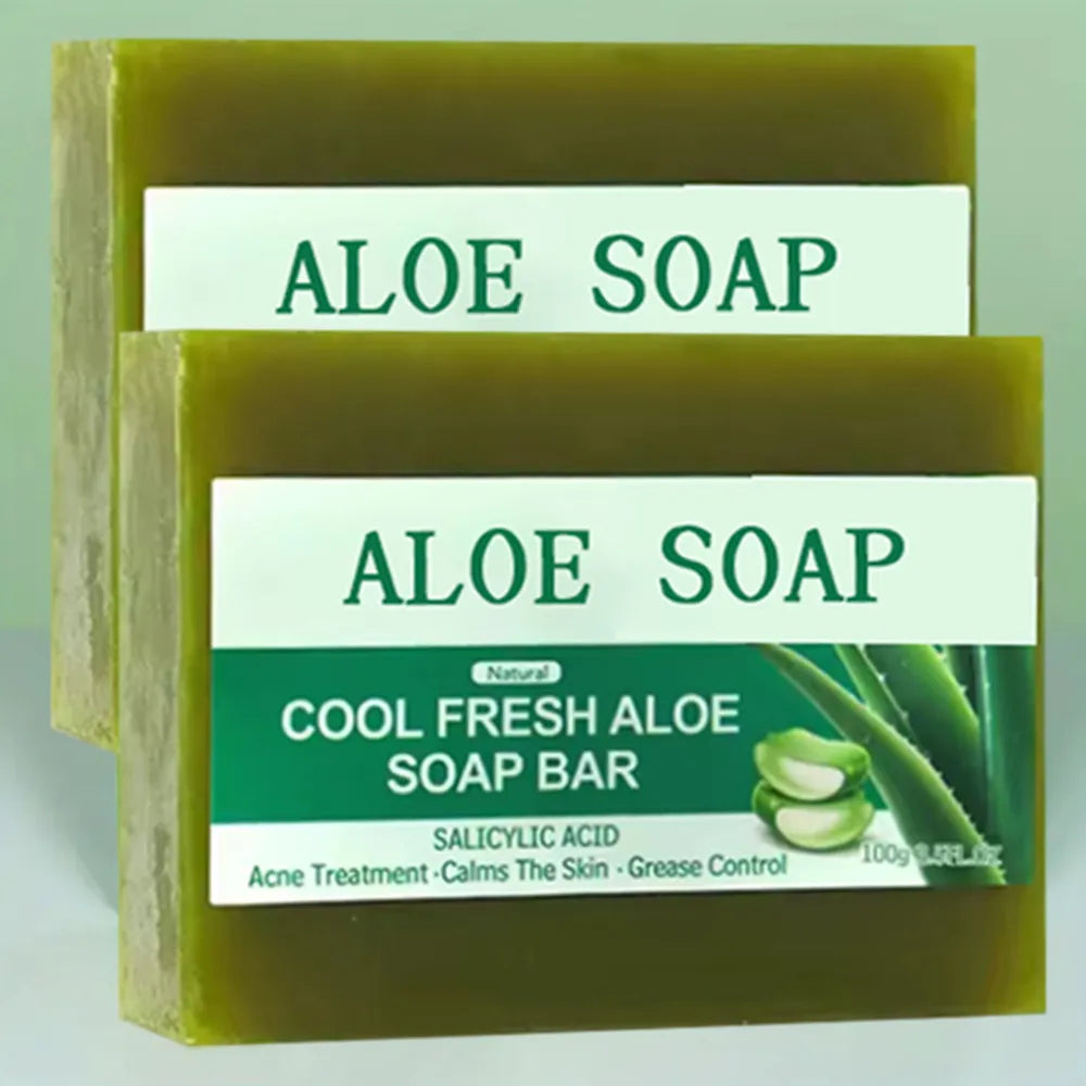 Aloe Vera Cleansing Essential Oil Moisturizing Handmade Soap