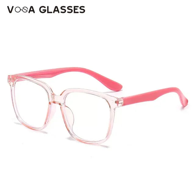 Kids Blue Light Blocking Glasses with Silicone Frame