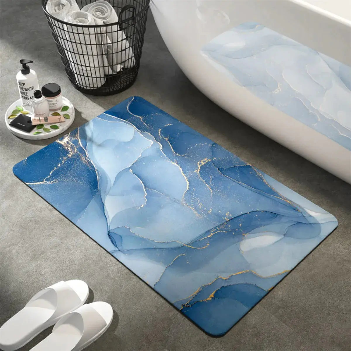Diatom Ooze Bathroom Absorbent Non-slip Floor Mat