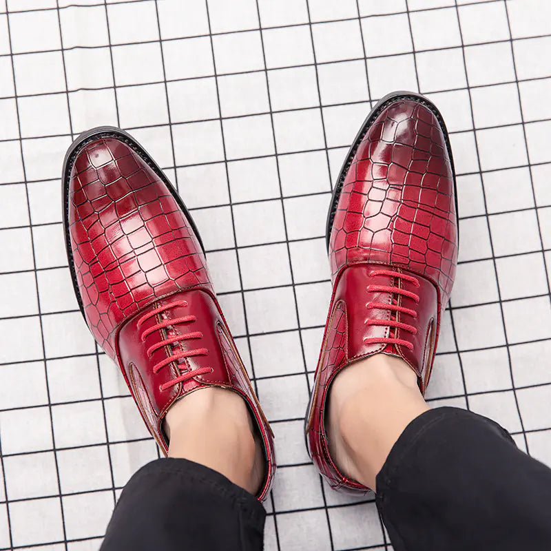 Men's Large Size 48 Color Block Sneakers