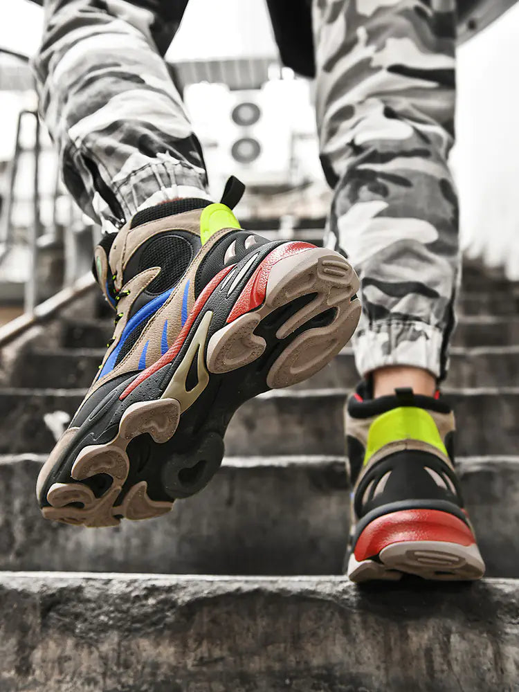 Men's Warm Winter Sneakers - Versatile Dad Shoes