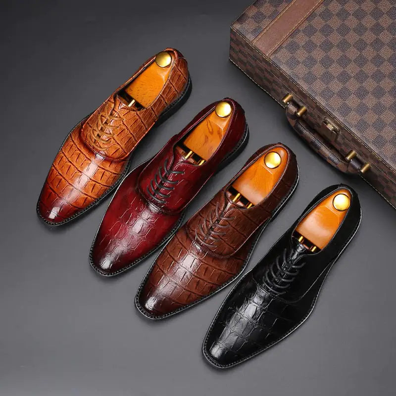 Men's Casual British Leather Shoes