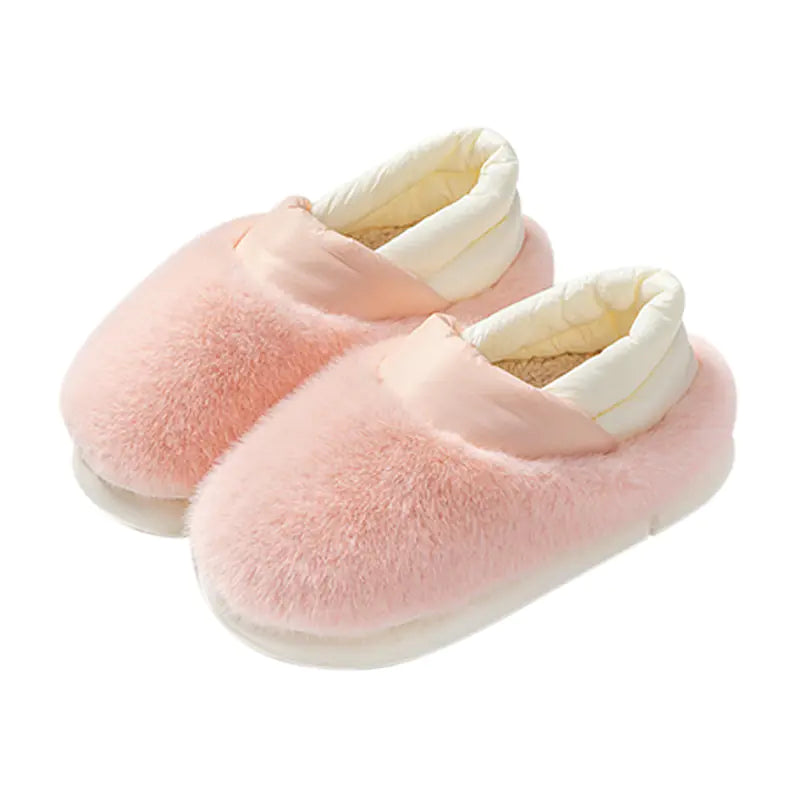 Cozy Anti-Slip Plush Winter Slippers for Couples