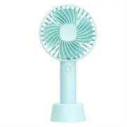 Mini USB Rechargeable Handheld Electric Fan (1pc)