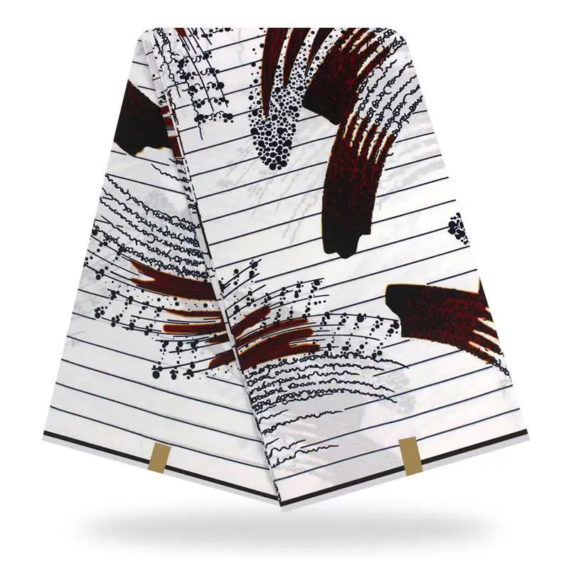 High-Quality African Wax Cotton Fabric for Dresses