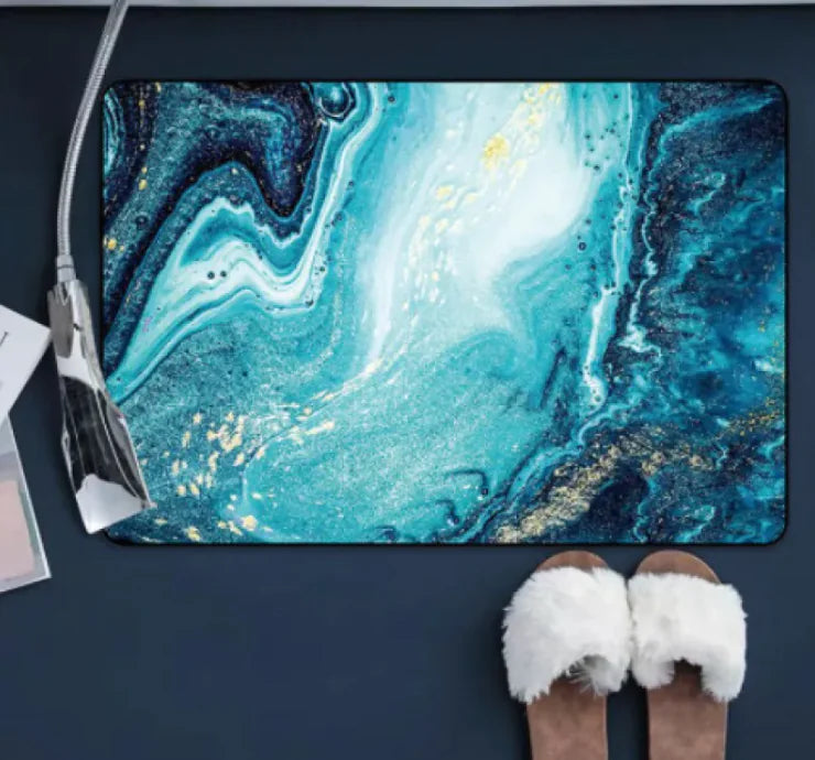 Absorbent Diatom Ooze Bath Mat