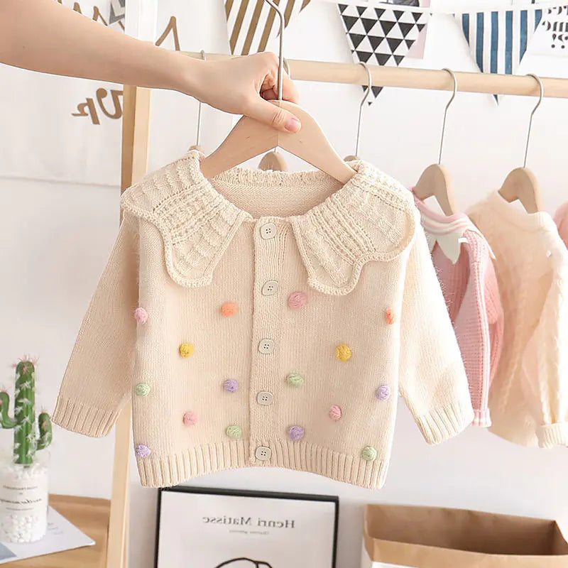 New Baby Sweater Coat - Long Sleeve Western Style