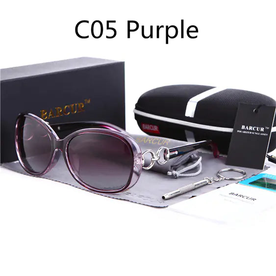 Vintage Polarized Sunglasses for Women by FENCHI