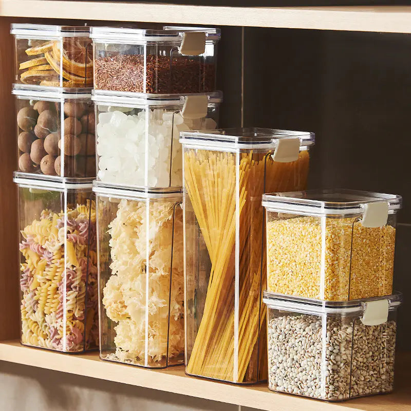 Food-Grade Plastic Sealing Jar for Snacks and Storage