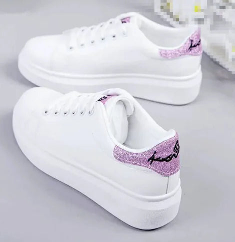 Chunky Sole Casual Flats for Women - Versatile Sneakers