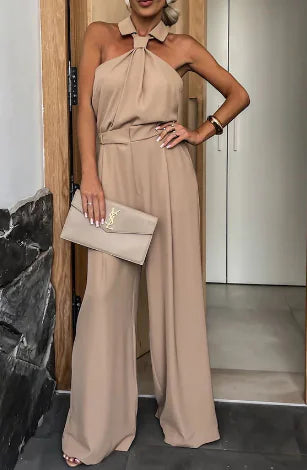 Fiona & Massimo Sleeveless Pocket Jumpsuit (One Piece)