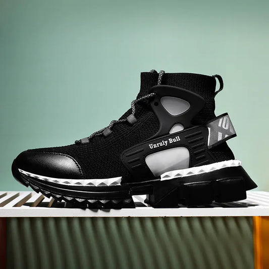 Autumn Flying Knit Socks Shoes