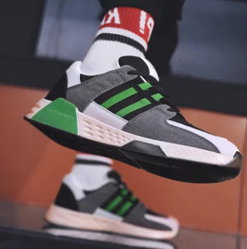 Men's Breathable Color-Block Mesh Sneakers