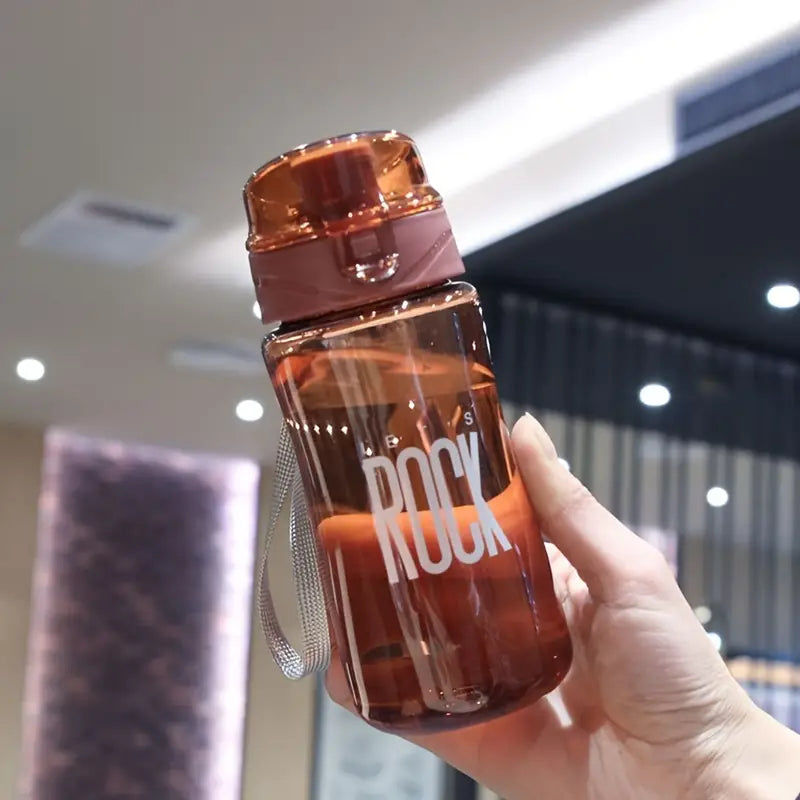 550ML Sports Water Bottle - Portable Plastic Cup