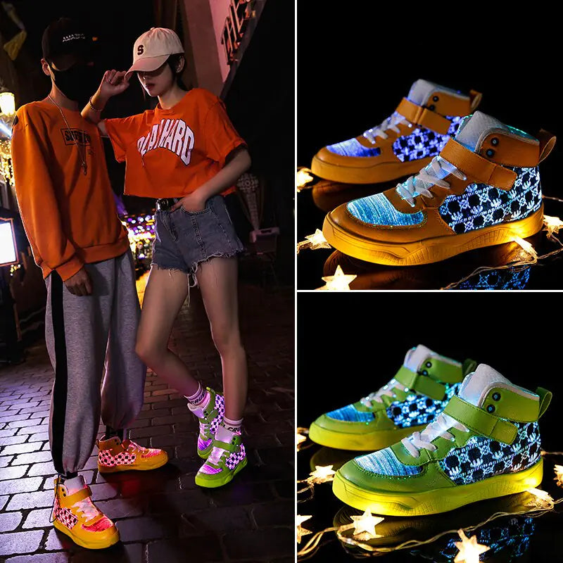 LED Light-Up Sneakers, Summer New Style, Unisex