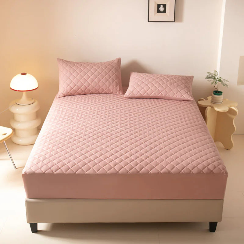 Solid Color Household Class A Waterproof To Prevent Leakage Of Urine Fitted Sheet