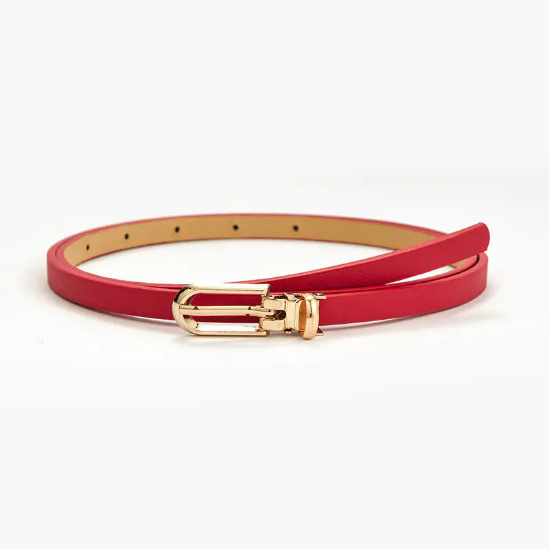 Stylish Women's PU Belt for Dresses and Sweaters