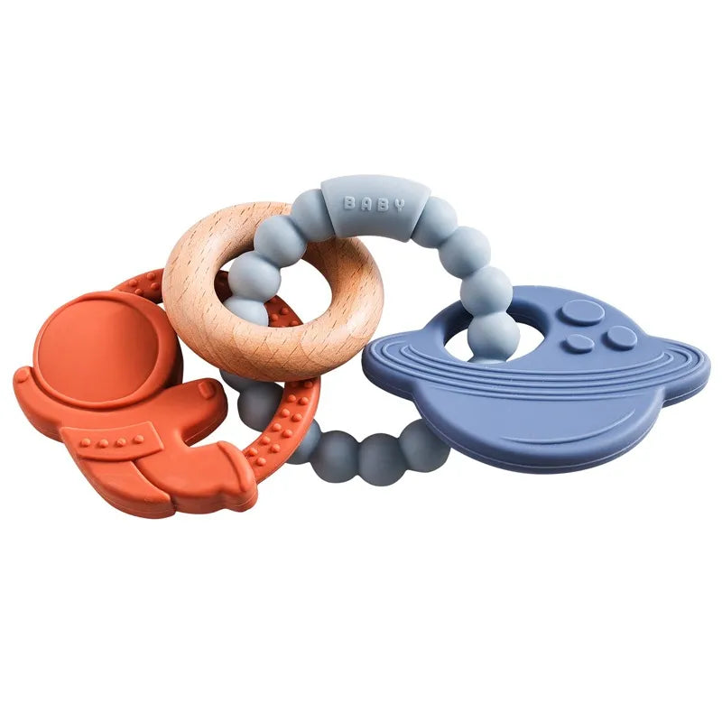 Edible Silicone Baby Teether Bracelet