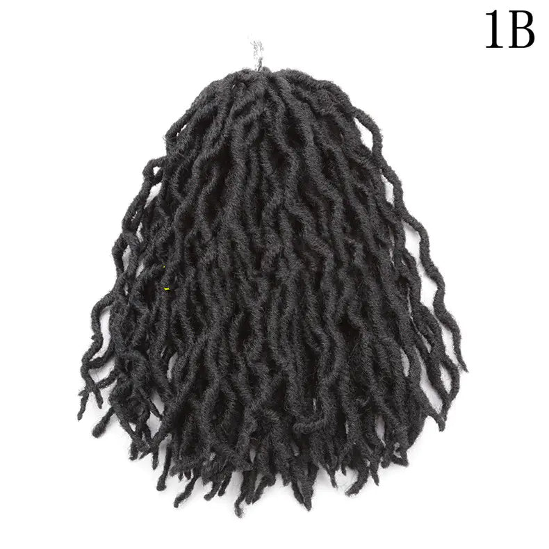 12-Inch African Long Curly Chemical Fiber Braid