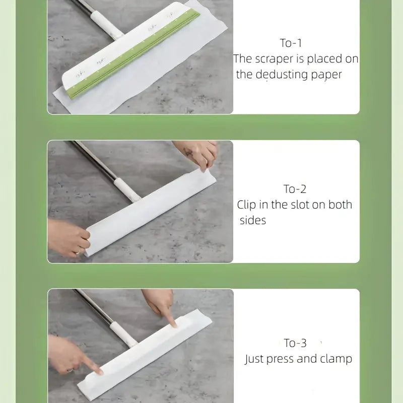 Silicone Broom for Home, Kitchen, and Bathroom Cleaning