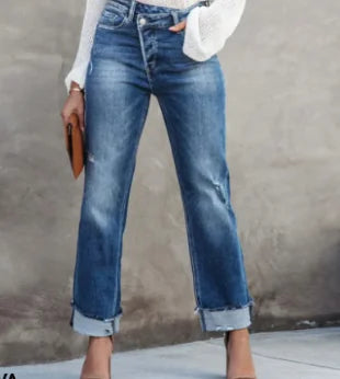 Katharina™ Comfortable Women's Straight Leg Jeans