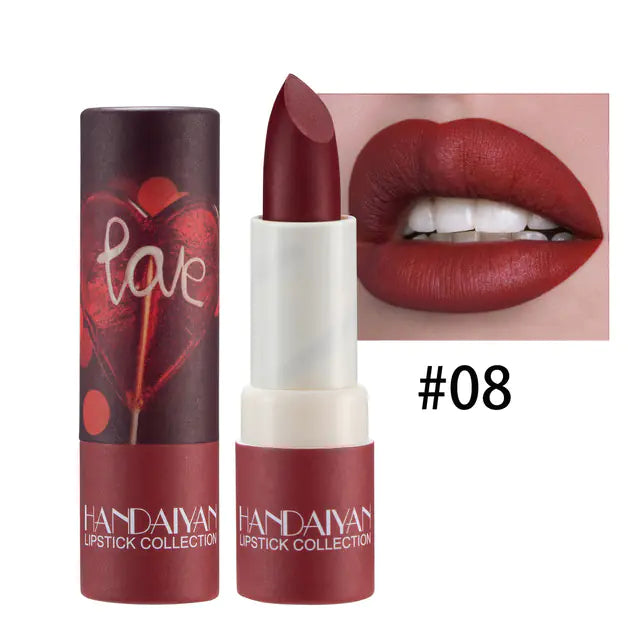 HANDAIYAN Moisturizing Matte Velvet Lipstick in New Color