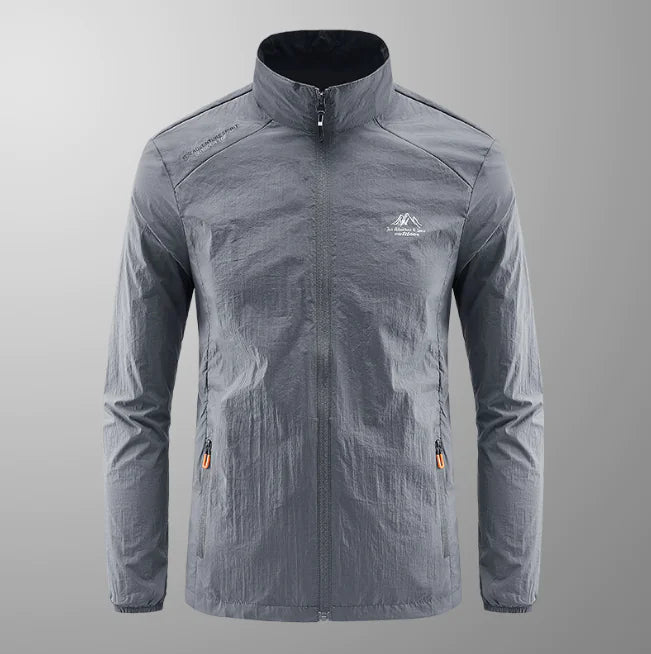 Men's Waterproof Windbreaker Jacket (Single Piece)