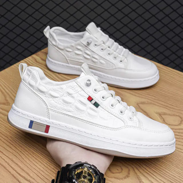 Men's Versatile Casual Leather Shoes - Spring/Fall Style