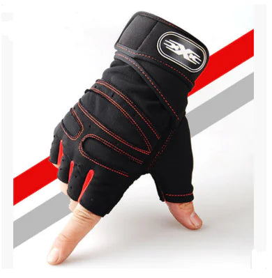 Men's Tactical Half-Finger Weightlifting Gloves