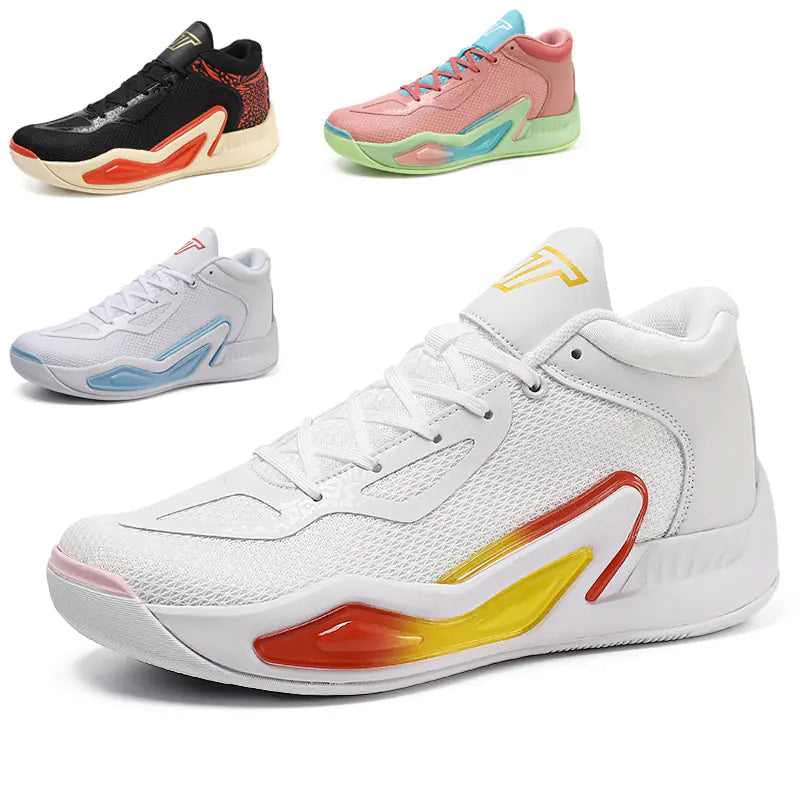 Men's Spring Basketball Shoes for Students - High Top