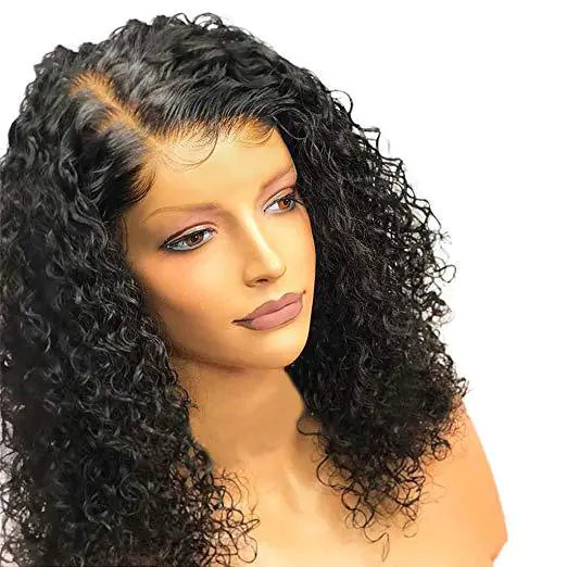 Long Curly Wig for Women with High-Temperature Fiber