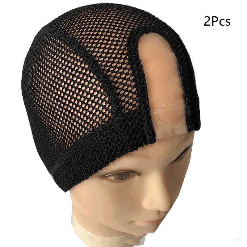 High Elasticity U-Shaped Wig Head Cover with Big Hole