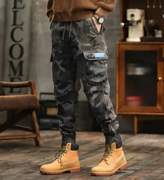 Casual Retro Cargo Pants for Men and Women (One Piece)