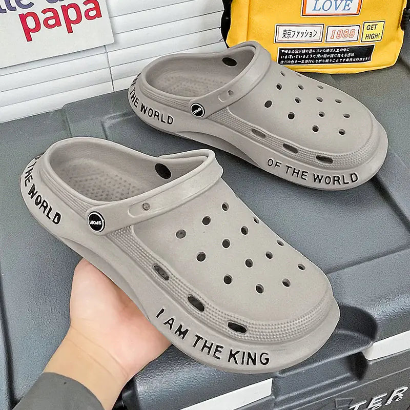 Men's Summer Trendy Thick-Soled Slip-On Sandals